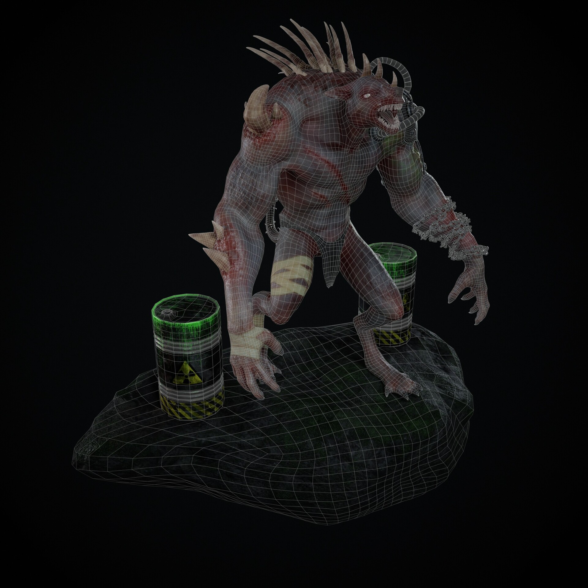 The Rat King Render 3
